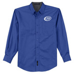 S608 - D253-S10.0 - EMB - Long Sleeve Easy Care Shirt